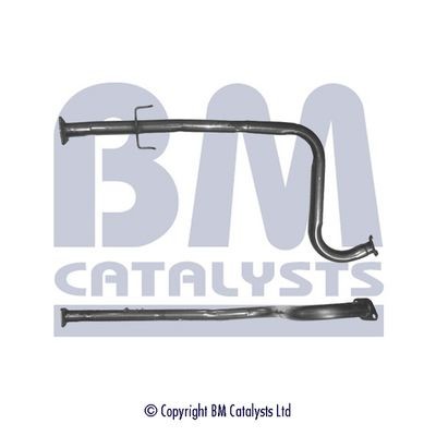 Exhaust system pipe - system, bm