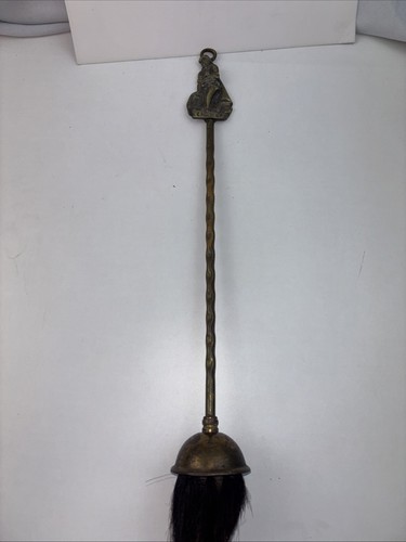 Vintage brass fireplace hearth - fireplace,