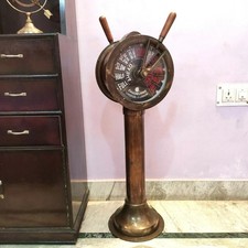 Vintage Brass Ship Engine Telegraph 43" – Working Nautical Maritime Decor