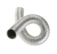 Aluminium Engine Air Duct Pipe Flexible Air Intake Hose Alloy Flexi Feed Tube