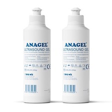 Anagel 250ml Fetal Doppler Ultrasound Transmission Gel - Pack of 2