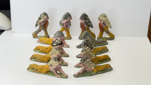 Vintage lead figures - vintage,