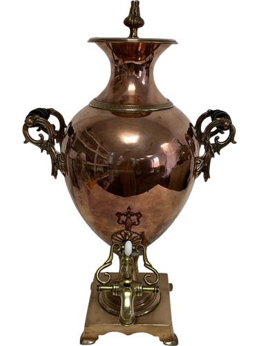 Vintage copper samovar - copper, urn