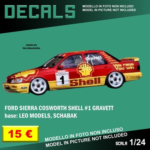 Decals repro ford - decals, rs
