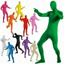Unisex Spandex Zentai Suit Costume Party Cosplay Halloween Skintight Catsuit