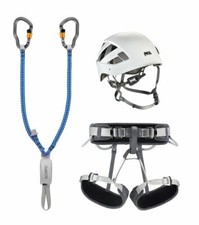Via Ferrata Kit Petzl Vertigo - Harness + Helmet + Lanyard