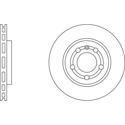 Apec blue brake disc - blue,