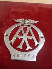 AA Car Badge 48426B issued