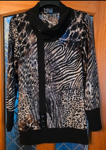 Ladies size patterned long - size,