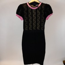 Red Valentino Black Lace Dress