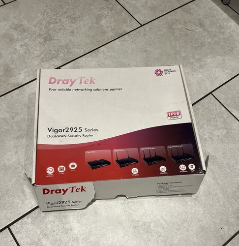 Draytek vigor 2925 dual wan - vigor,