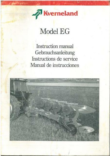 Kverneland reversible plough - kverneland,
