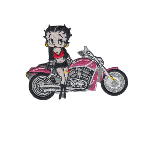 Betty boop motorcycle retro - boop,