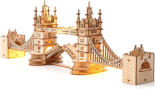 Tower bridge wooden - bridge, model
