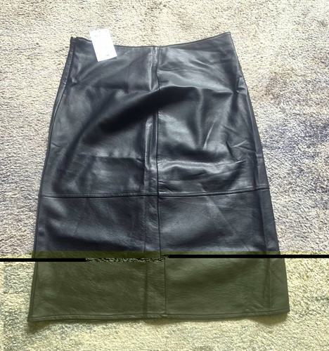 Next black faux leather - faux,