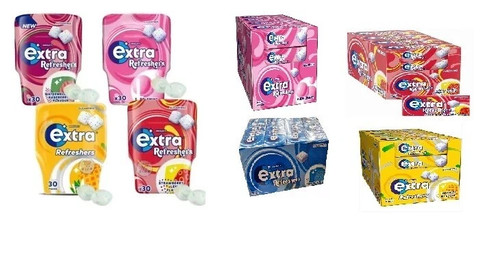 Extra refreshers sugar free - extra, sugar-free