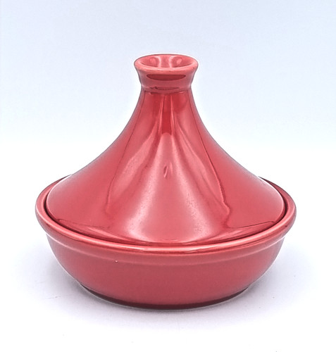 Clay tagine fire red ceramic - tagine,