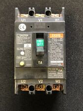 X1 HITACHI EX50B EARTH-LEAKAGE BREAKER POLE 3P 15A 30mA AC100-200V