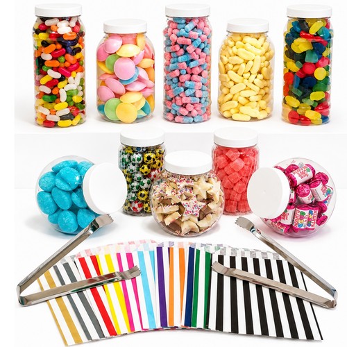 Assorted plastic sweet - 10,