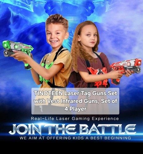 Tinoteen laser tag guns set - tinoteen,