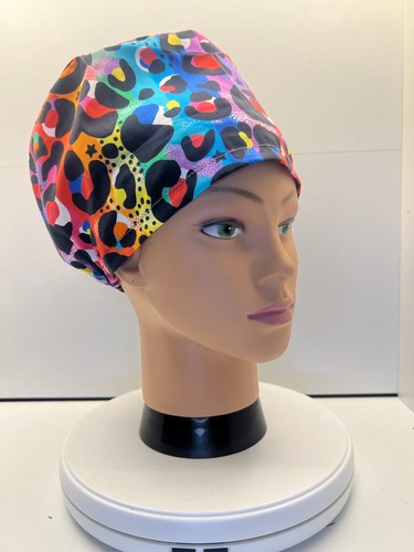 Rainbow leopard 100 cotton - rainbow,
