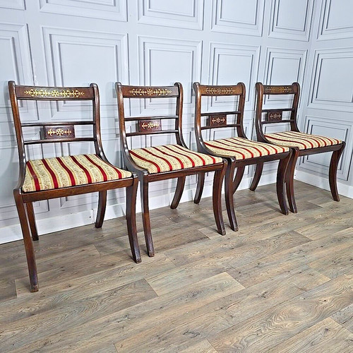 Set dining chairs antique - 4,