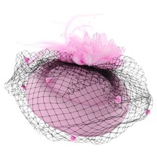 Fascinators Hats 20s 50s Solid Color Pillbox Hat Party Headwear Cap
