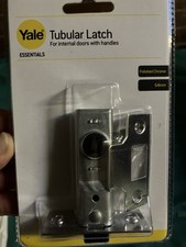 Yale Tubular Mortice Latch X9 YES-TL-CH-64, 2.5''/64MM, Chrome Finish 