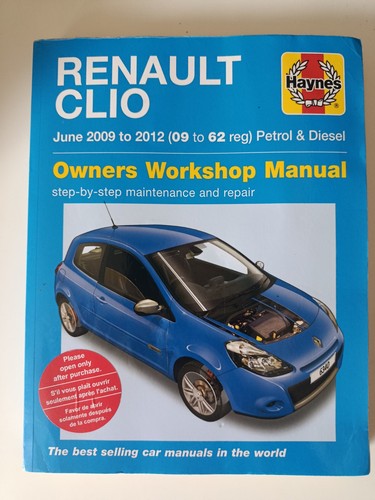 Haynes manual renault clio - haynes,