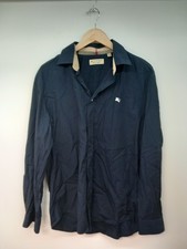 Burberry Men's Navy Button Up