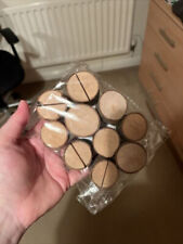 10Pcs Wooden Menu Card Holder, Wood Place Card Memo Photo Holder For Table Decor