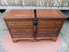 PAIR OF ANTIQUE STYLE BEDSIDE