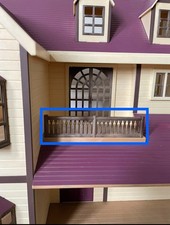 Sylvanian Families Oakwood Manor House Spares Railing Balustrade Calico Critters