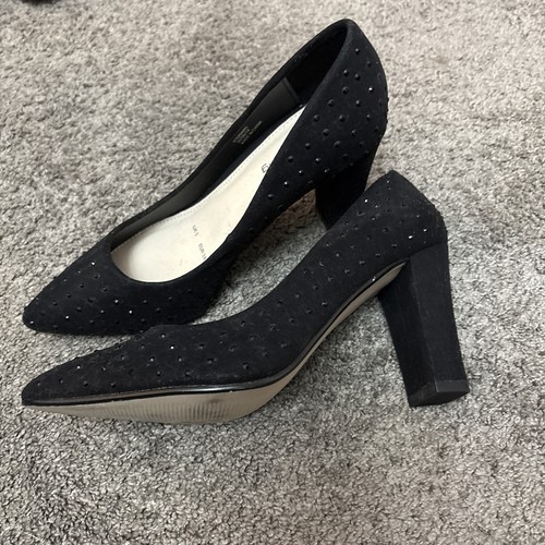 Red herring shoe black - shoe,