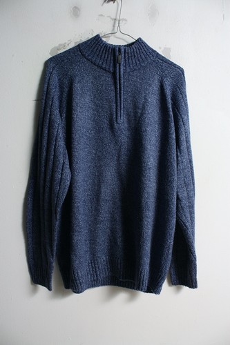 Ewm mens zip neck knit - ewm,