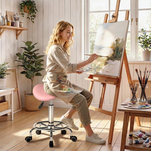 Homcom saddle chair - saddle, chair,