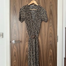 Zara Black & Yellow Ditsy