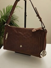 Patrick Cox Brown Embossed