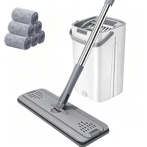 Floor mop buckets set flat - &,