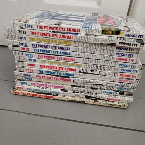 Private eye annual bundle - annual, x
