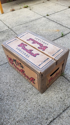 Vintage grolsch cardboard - vintage,