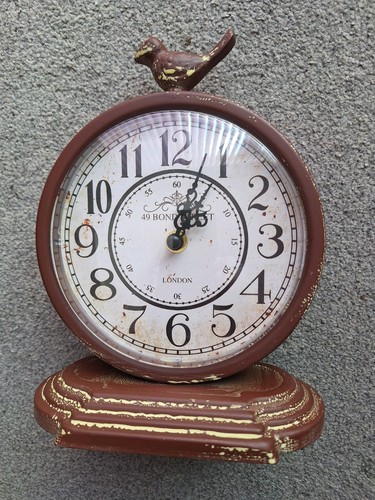 Vintage table clock silent - vintage, clock,.silent