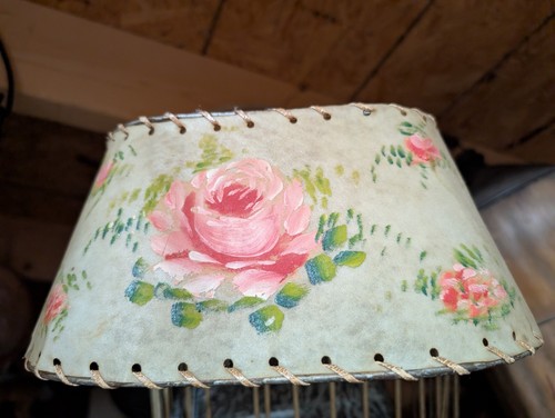 Vintage fiberglass lamp - vintage,