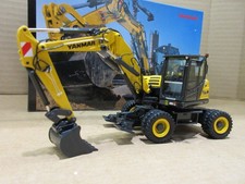NZG 974 NZG YANMAR B110W Wheeled Excavator Loader Model Diecast RARE collectors