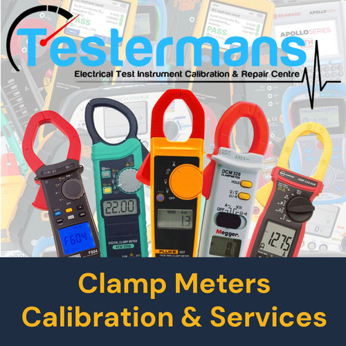 Clamp meter calibration - meter,