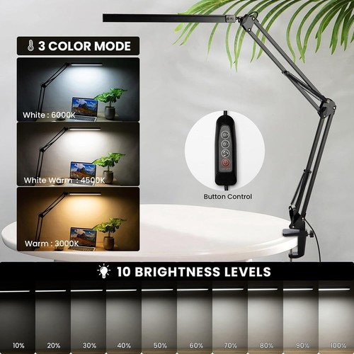Led clamp lamp clip - clamp,