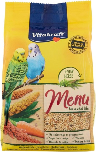 Vitakraft menu budgie seed - vitakraft,