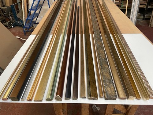 Picture frame moulding job - frame,