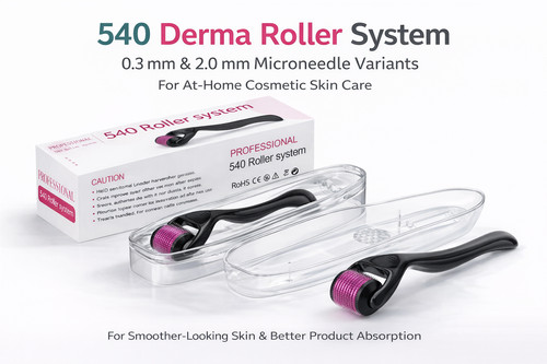 540 titanium derma roller - titanium,
