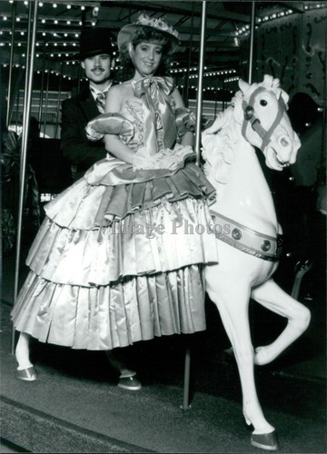 Antique carousel beautiful - antique,